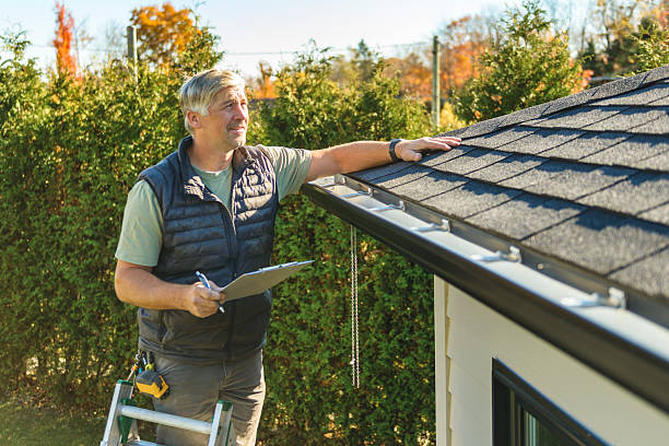 Professional Roofing technician working in Winchester, CA